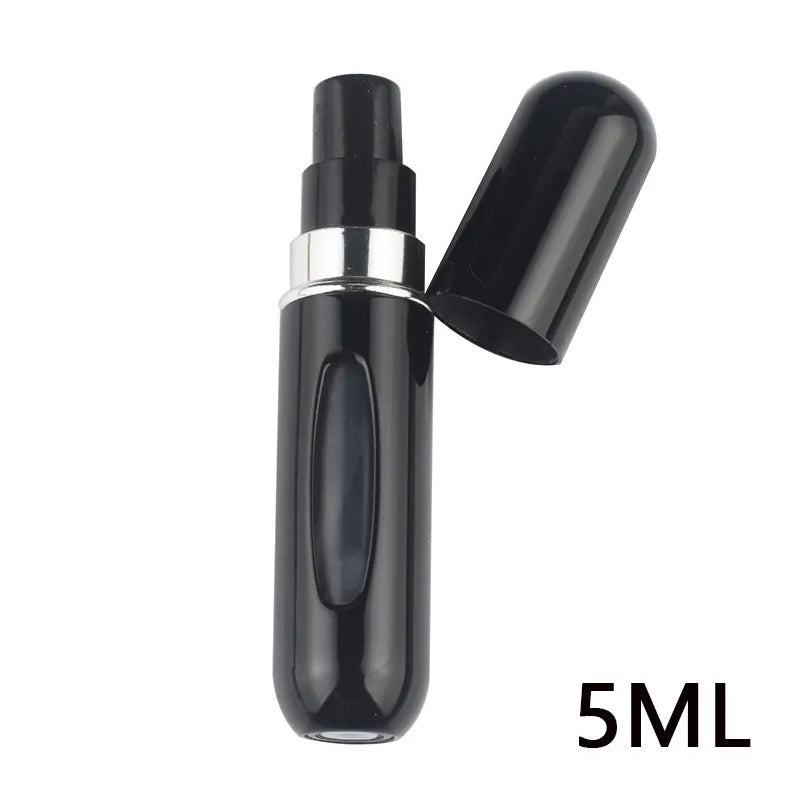 5ml Bottom Charge Perfume Refillable Bottle Liquid Container For Cosmetics Spray Bottling Dispenser Press Head Portable Travel