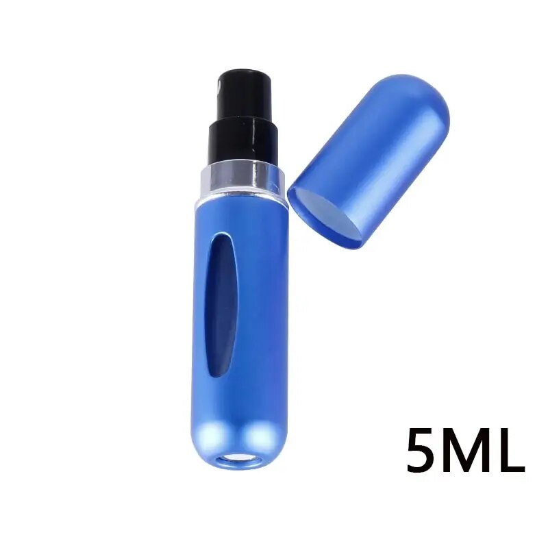 5ml Bottom Charge Perfume Refillable Bottle Liquid Container For Cosmetics Spray Bottling Dispenser Press Head Portable Travel